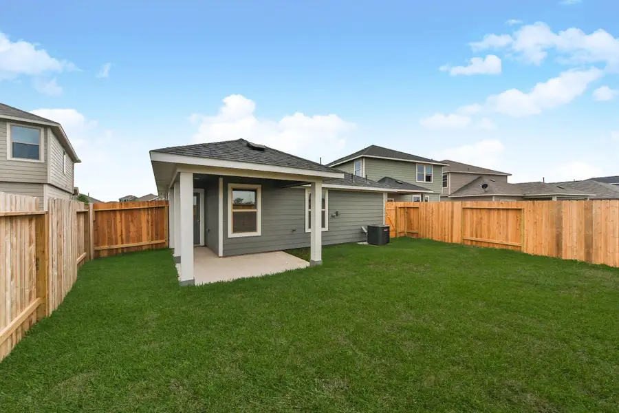 Sample photo of completed home with similar floor plan. As-built color and selections may vary.