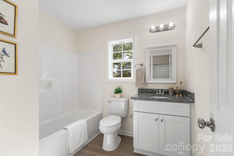 Furnished interior view inside a new home in , York (Image 33).