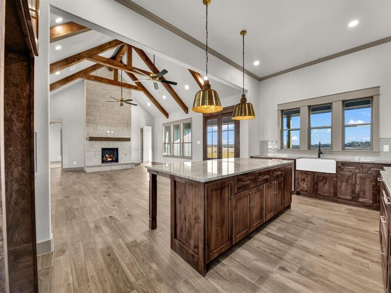 Furnished interior view inside a new home in , Millsap (Image 11).