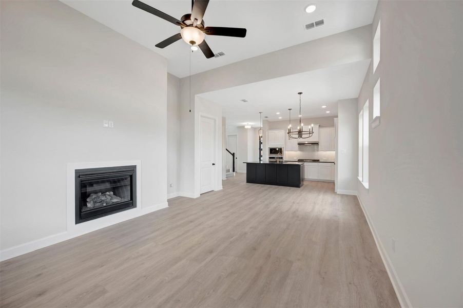 Spacious, unfurnished interior of a new home in Pomona - Grove Row Collection, Manvel (Image 15).