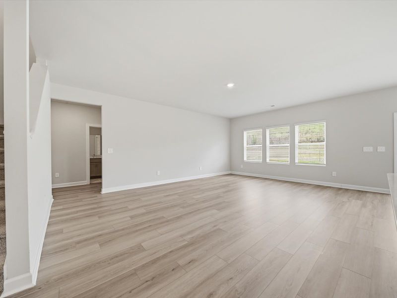 Spacious, unfurnished interior of a new home in The Farm at Wells Creek - Signature Collection, Gray Court (Image 11).