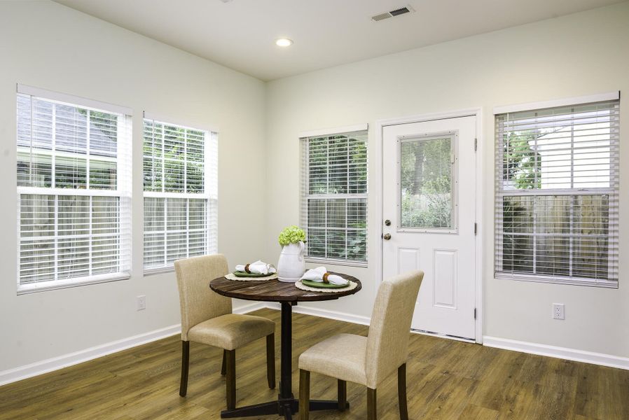 Furnished interior view inside a new home in , North Charleston (Image 13). Furnished interior view inside a new home in , North Charleston (Image 13).