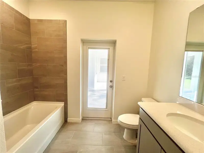 Furnished interior view inside a new home in Palm Coast: Cornerstone Collection, Palm Coast (Image 9).