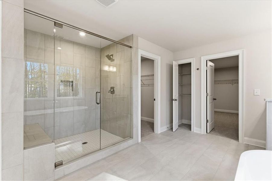 Furnished interior view inside a new home in Ford Landing, Acworth (Image 18).