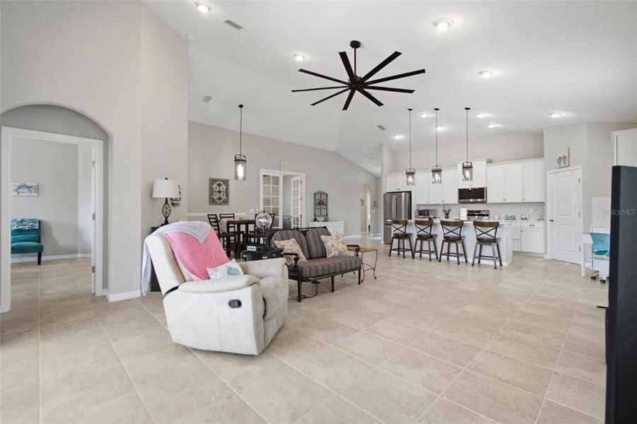 Furnished interior view inside a new home in , Palm Coast (Image 44).