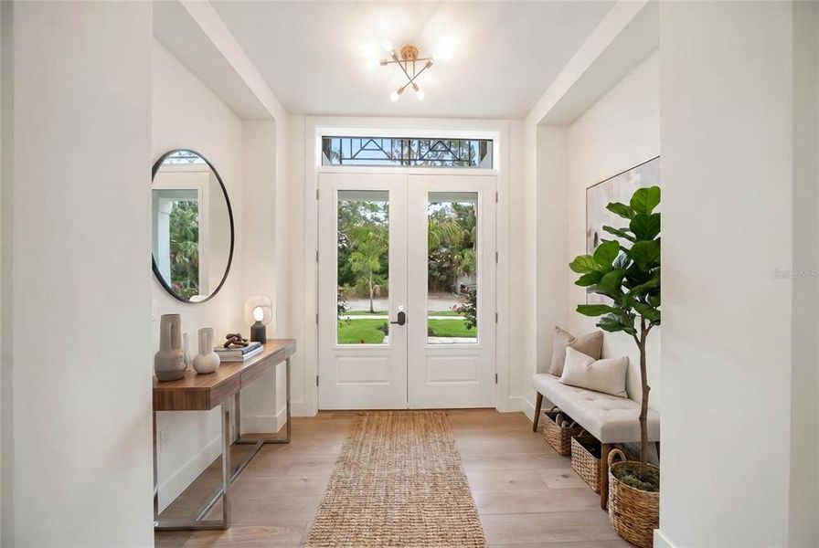 Furnished interior view inside a new home in , Sarasota (Image 21).