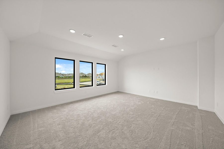 Spacious, unfurnished interior of a new home in Bridgeland 45', 50', 70', Cypress (Image 12).