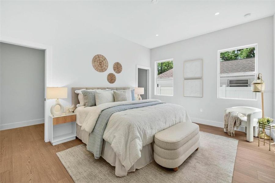 Furnished interior view inside a new home in , St. Petersburg (Image 13).