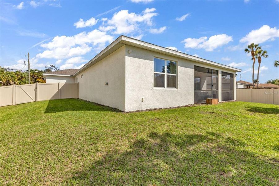 Exterior details and patio area of a home in , North Port (Image 28). Exterior details and patio area of a home in , North Port (Image 28).