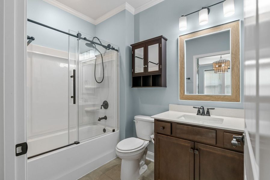 Furnished interior view inside a new home in Sea Island Preserve, Johns Island (Image 15).