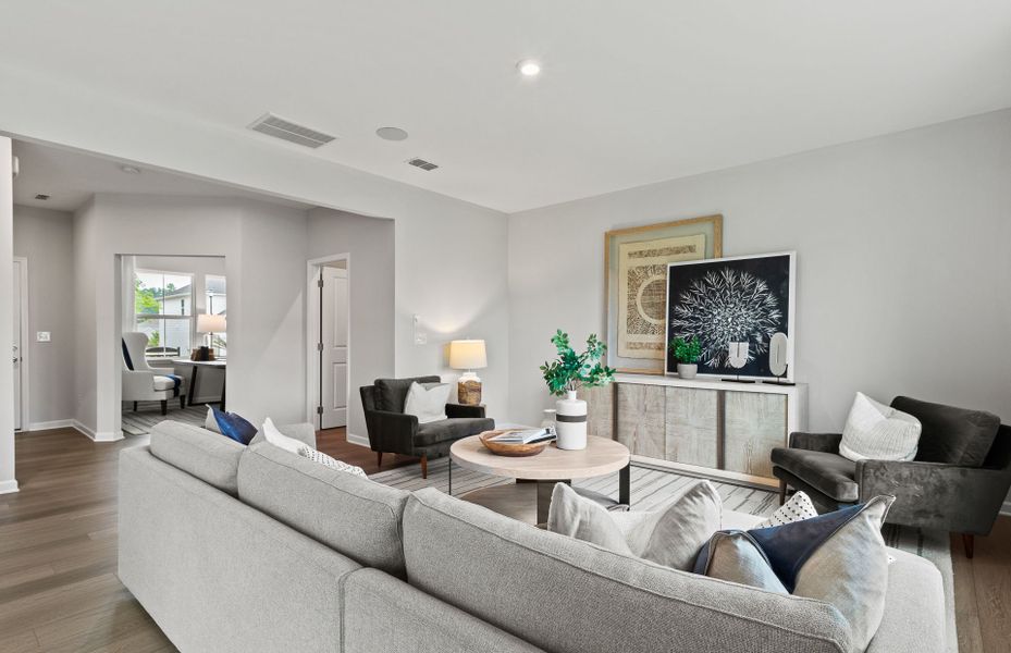 Representative furnished interior of a home built from the Rosella by Centex in Ember, Jasper (Image 22).