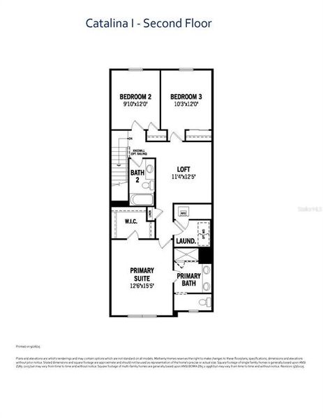 2D floor plan layout of this home in Rainwood, Groveland, FL (Image 2). 2D floor plan layout of this home in Rainwood, Groveland, FL (Image 2).
