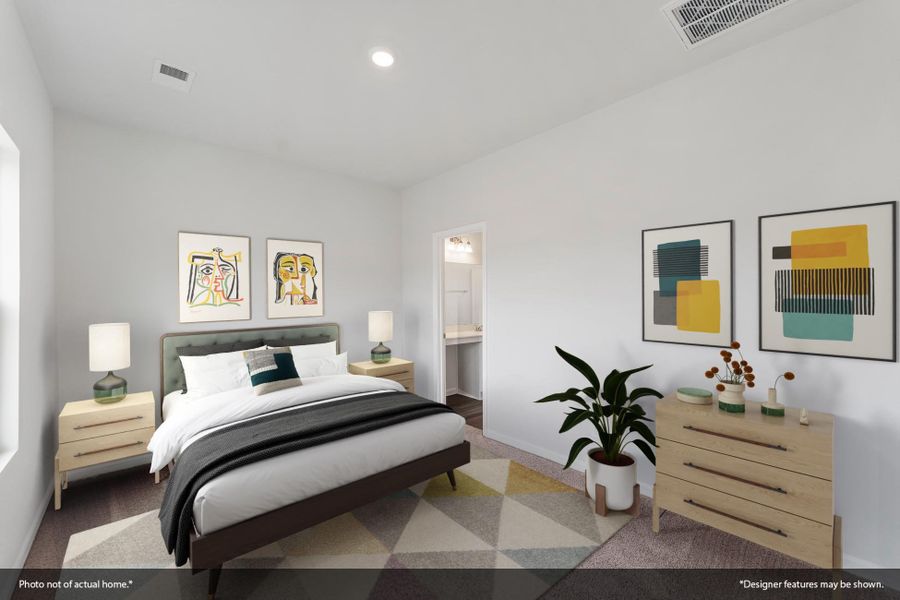 Furnished interior view inside a new home in Ellington, Elgin (Image 7).