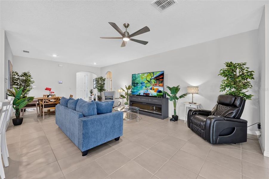 Furnished interior view inside a new home in JB Ranch, Ocala (Image 8).