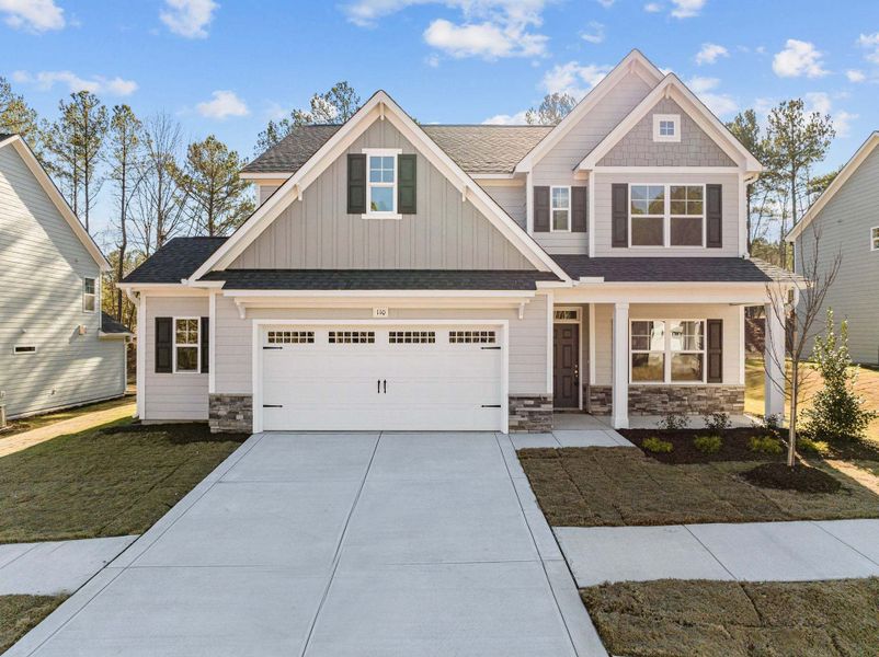 Elevation TW with Work Area Garage Option