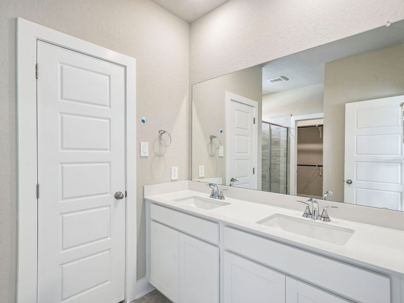 Furnished interior view inside a new home in Royal Crest, San Antonio (Image 8). Furnished interior view inside a new home in Royal Crest, San Antonio (Image 8).