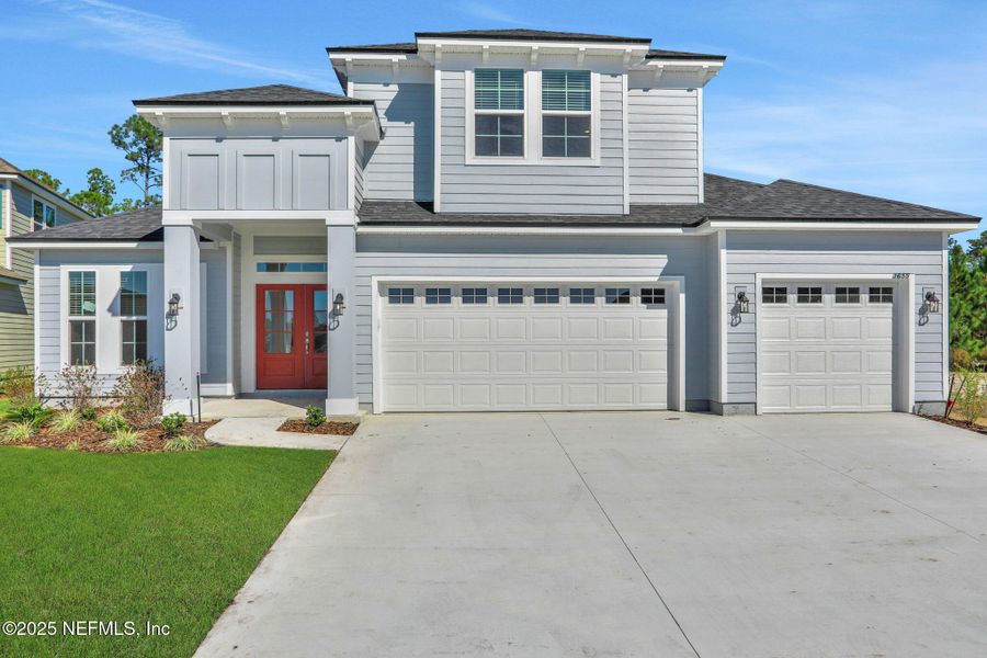 Front exterior of a new home in , Green Cove Springs, FL, highlighting curb appeal (Image 24).