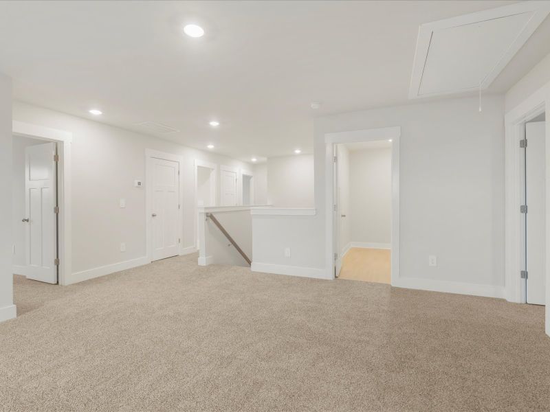Spacious, unfurnished interior of a new home in Shiloh Valley, Piedmont (Image 9).