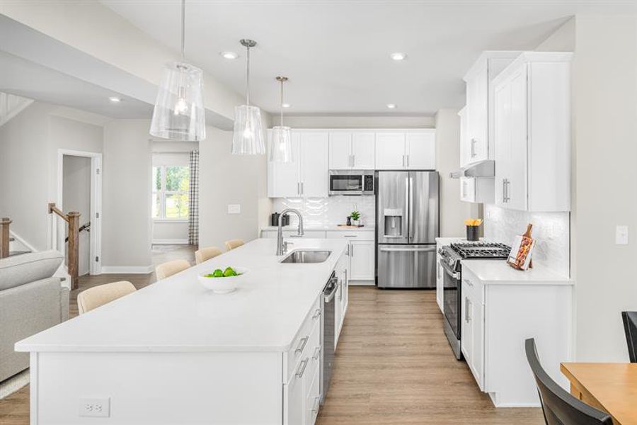 Furnished interior view inside a new home in Derby Meadows, Pleasant View (Image 4).