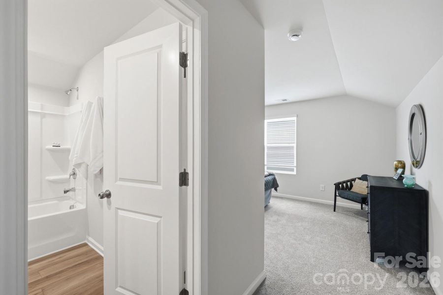 Furnished interior view inside a new home in Waxhaw Landing, Monroe (Image 33). Furnished interior view inside a new home in Waxhaw Landing, Monroe (Image 33).