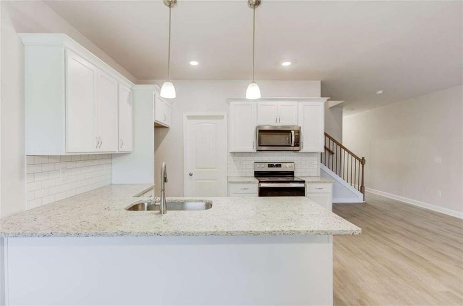 Furnished interior view inside a new home in , Lula (Image 6).