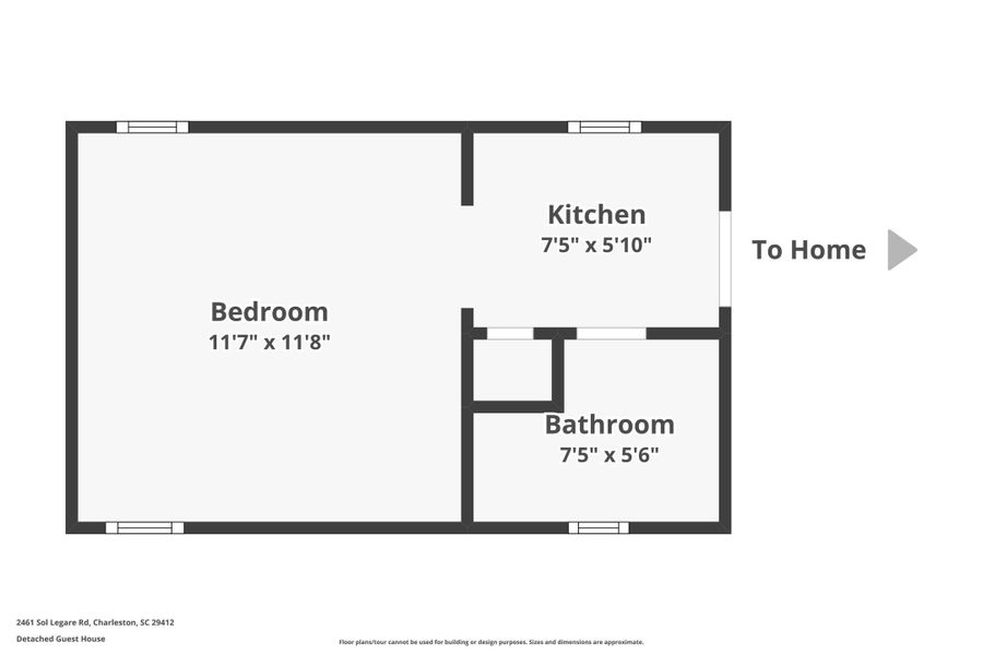 2D floor plan layout of this home in , Charleston, SC (Image 67).