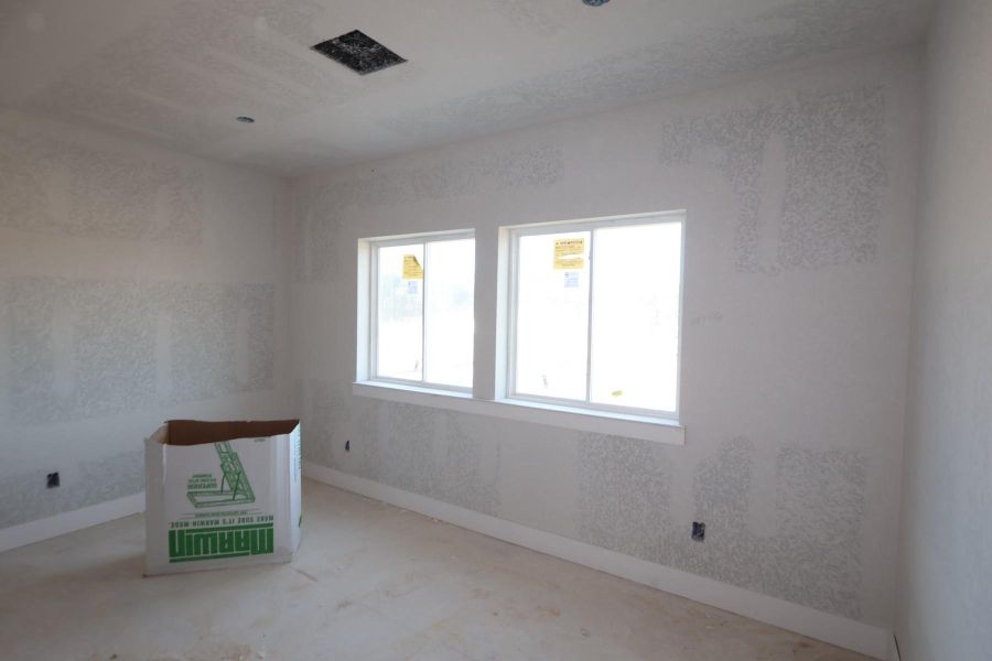 In-progress construction of a new home in Two Step Farm 35', Montgomery, TX (Image 17).