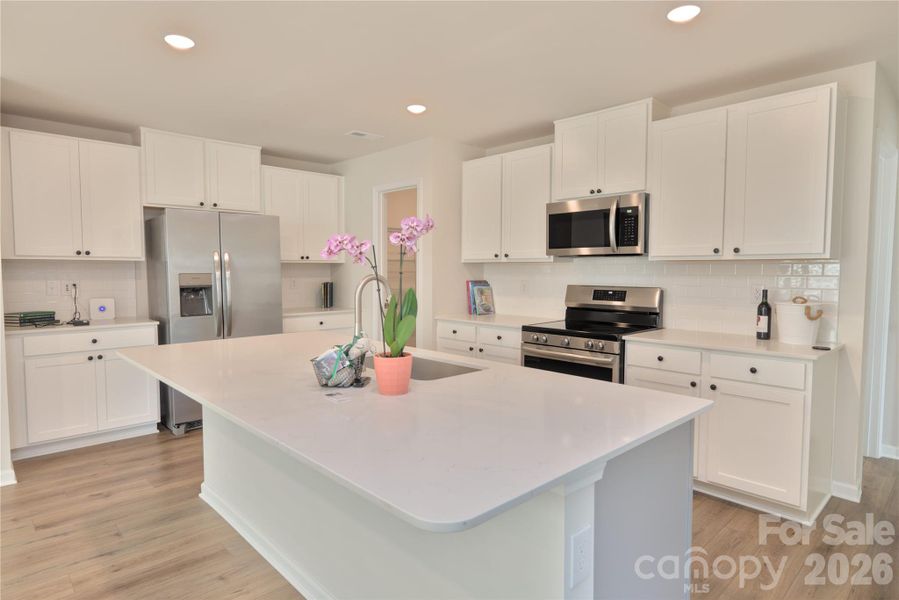 Furnished interior view inside a new home in Legacy Ridge, Catawba (Image 10).