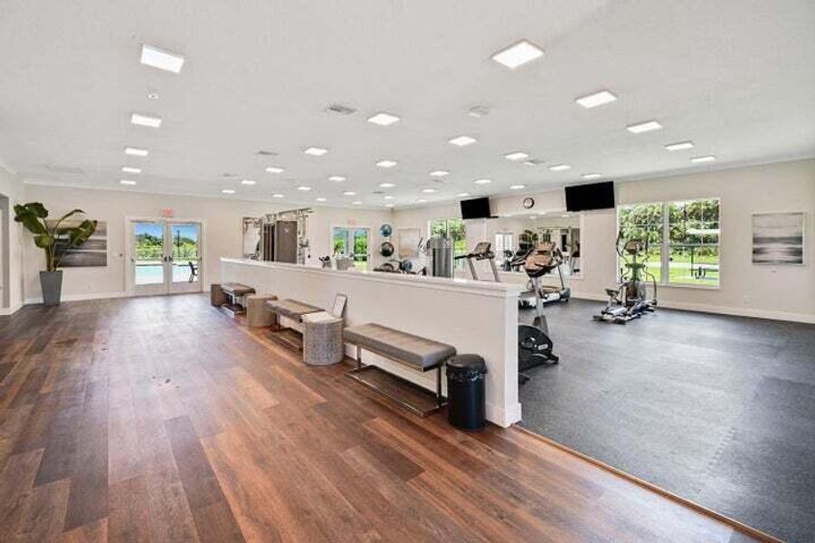 Fitness room