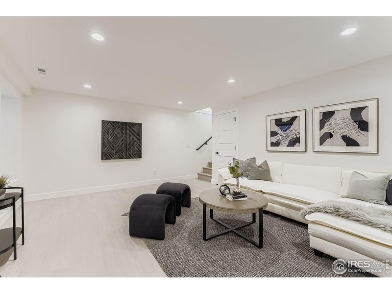 Furnished interior view inside a new home in , Denver (Image 6).