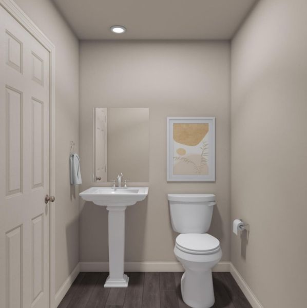 Representative furnished interior of a home built from the Adams by National HomeCorp in Lincolnton, Lincolnton (Image 15).