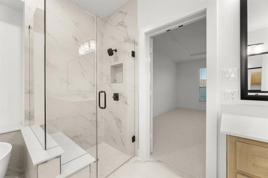 Furnished interior view inside a new home in Broadmoor Estates, Ovilla (Image 13).