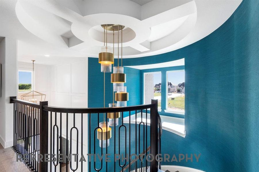 Furnished interior view inside a new home in Mosaic, Celina (Image 18).