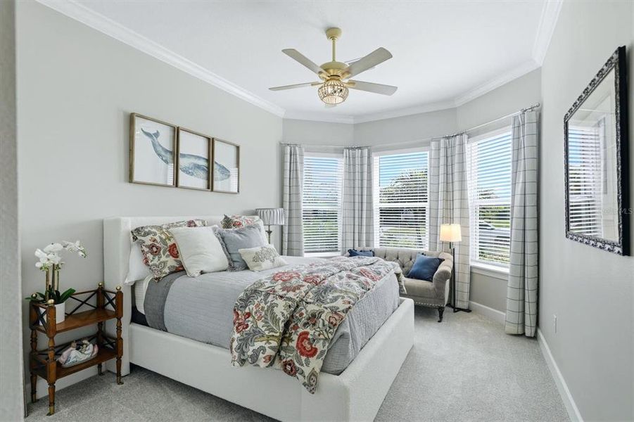 Furnished interior view inside a new home in Esplanade at Azario Lakewood Ranch, Bradenton (Image 34).