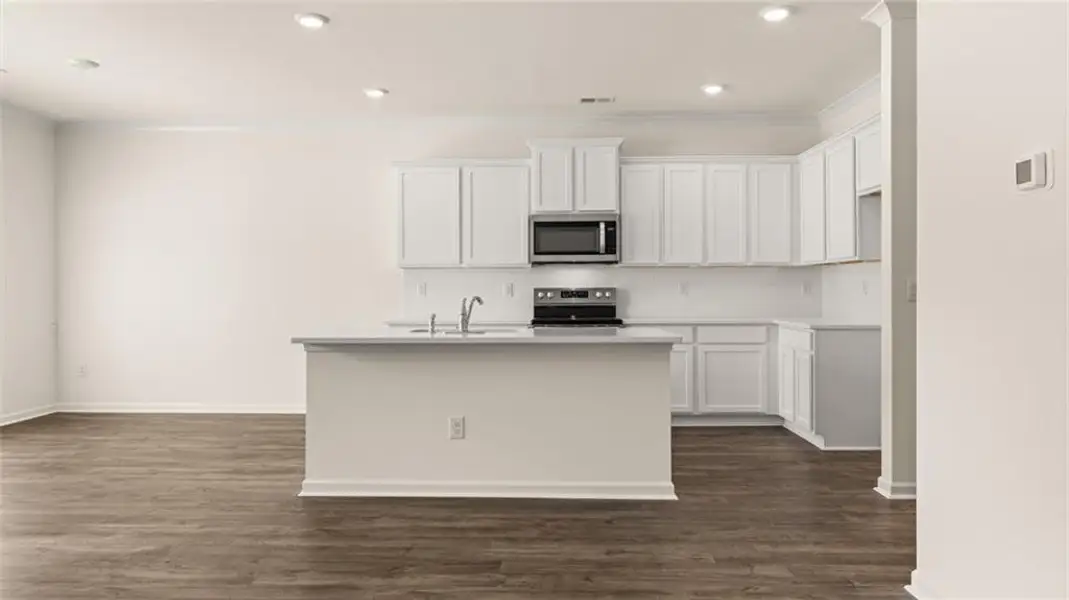 Furnished interior view inside a new home in , Loganville (Image 9).