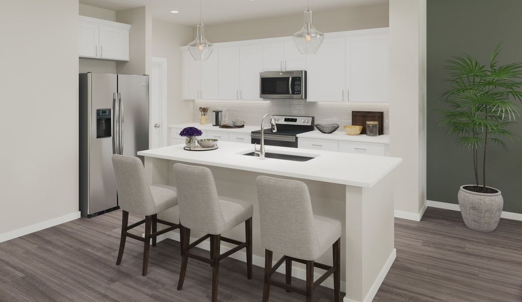 Representative furnished interior of a home built from the The Idlewild by Stanley Martin Homes in Summer Orchard, Lexington (Image 3).