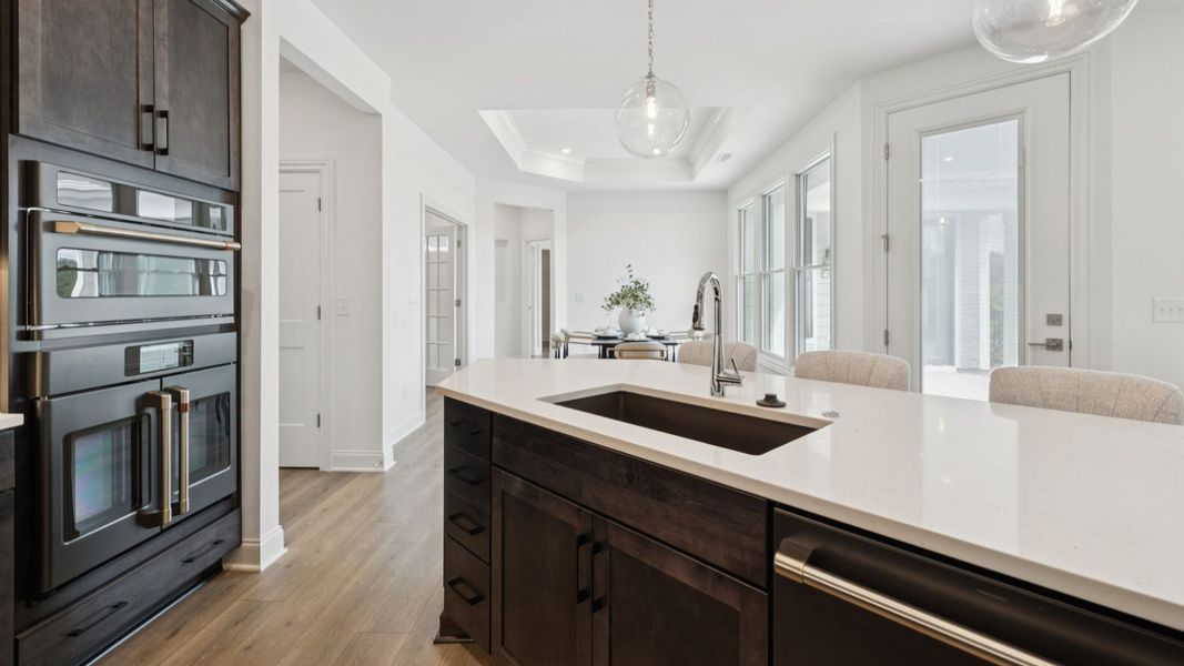 Furnished interior view inside a new home in The Courtyards at Stewarts Creek, Smyrna (Image 14).