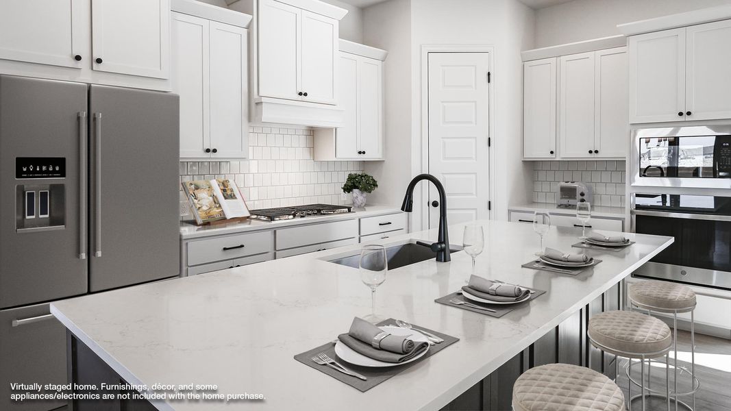 Furnished interior view inside a new home in Juniper Springs, Lockhart (Image 6).