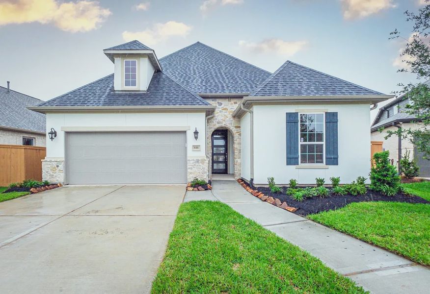 Plan 4117 elevation C exterior - 2 of 16