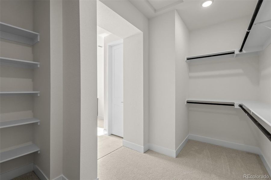 Spacious, unfurnished interior of a new home in Trailside at Cottonwood Creek, Colorado Springs (Image 20).