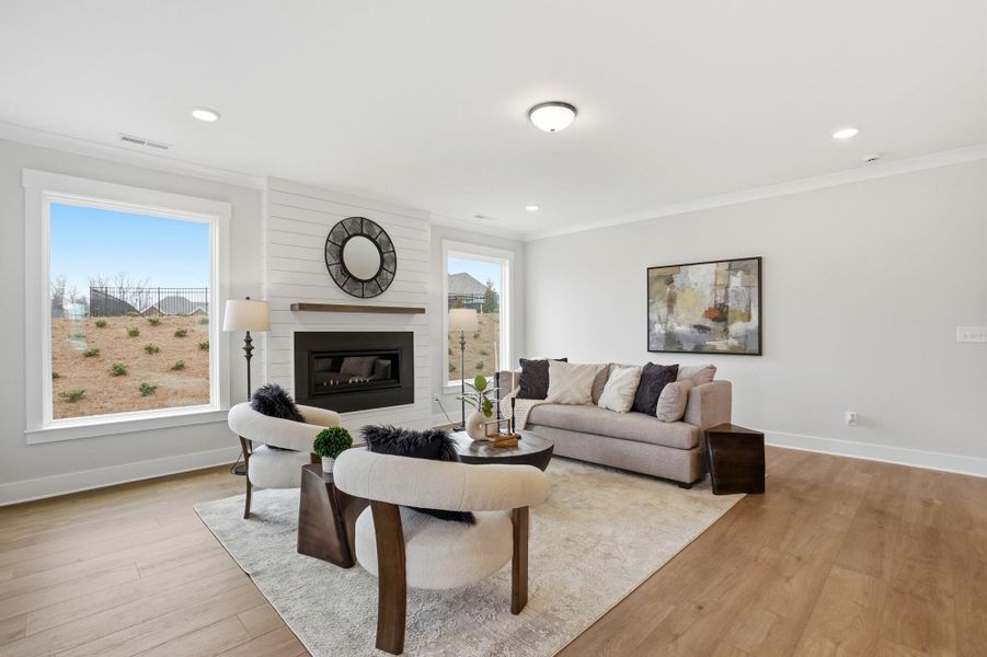 Furnished interior view inside a new home in Harmony, Harrisburg (Image 42).