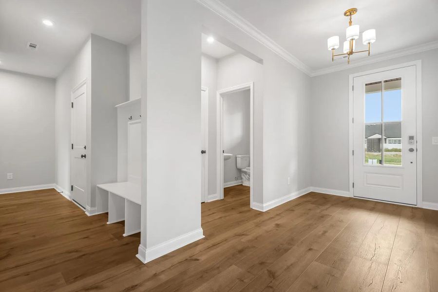 The Leighland B Family Foyer