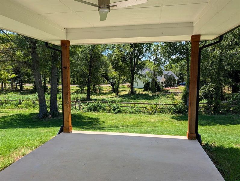 Exterior details and patio area of a home in , Mabank (Image 4). Exterior details and patio area of a home in , Mabank (Image 4).