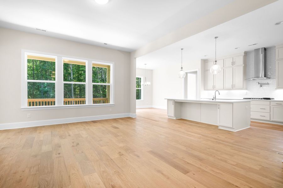 Representative unfurnished interior of a home built from the Davidson by Greybrook Homes in Shepherds Trace, Clover (Image 21). Representative unfurnished interior of a home built from the Davidson by Greybrook Homes in Shepherds Trace, Clover (Image 21).