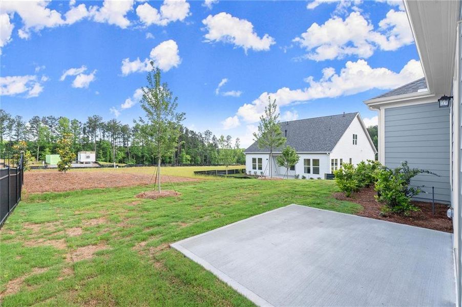 Exterior details and patio area of a home in , Kennesaw (Image 26).