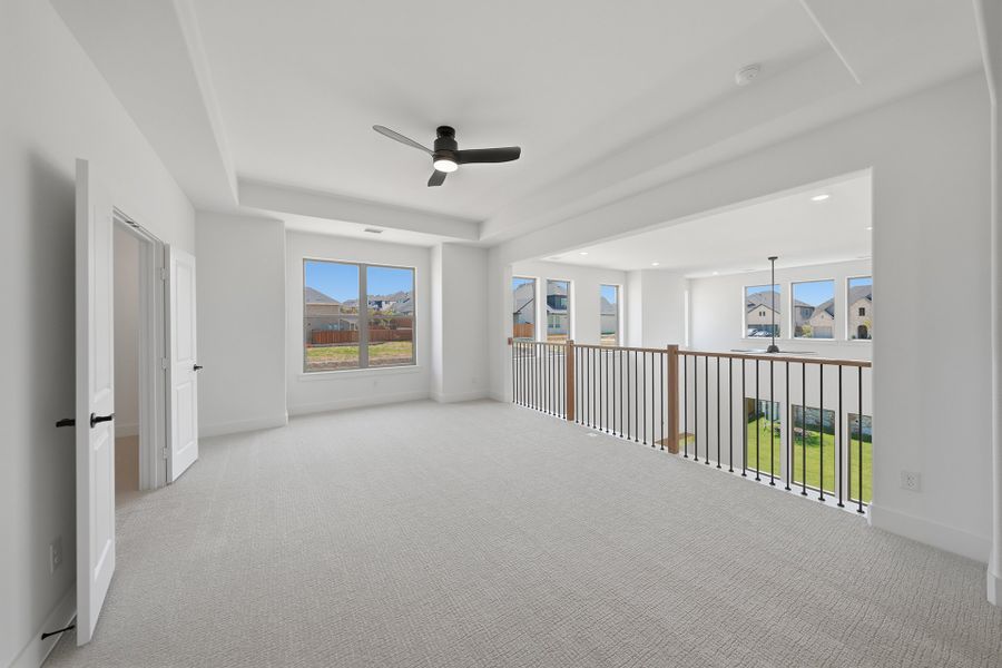 Spacious, unfurnished interior of a new home in Hillside Village, Celina (Image 28). Spacious, unfurnished interior of a new home in Hillside Village, Celina (Image 28).