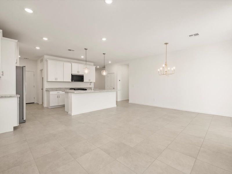 Spacious, unfurnished interior of a new home in Anthem at Merrill Ranch Estate Series, Florence (Image 9). Spacious, unfurnished interior of a new home in Anthem at Merrill Ranch Estate Series, Florence (Image 9).
