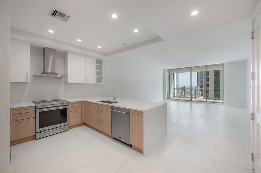 Furnished interior view inside a new home in , St. Petersburg (Image 14).