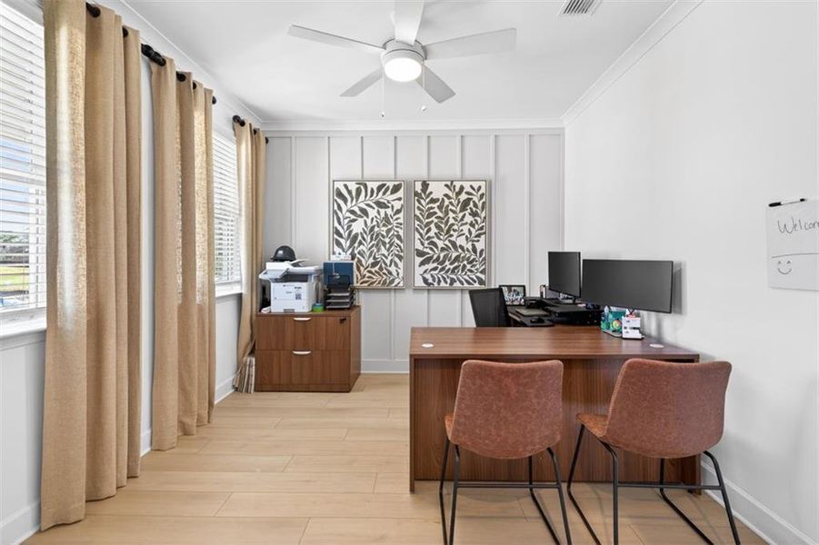 Furnished interior view inside a new home in Linden Grove, Powder Springs (Image 11).