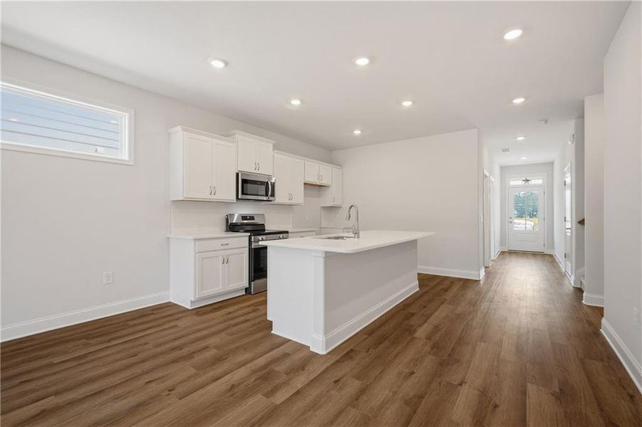 Furnished interior view inside a new home in Harmony Walk, Cartersville (Image 10).